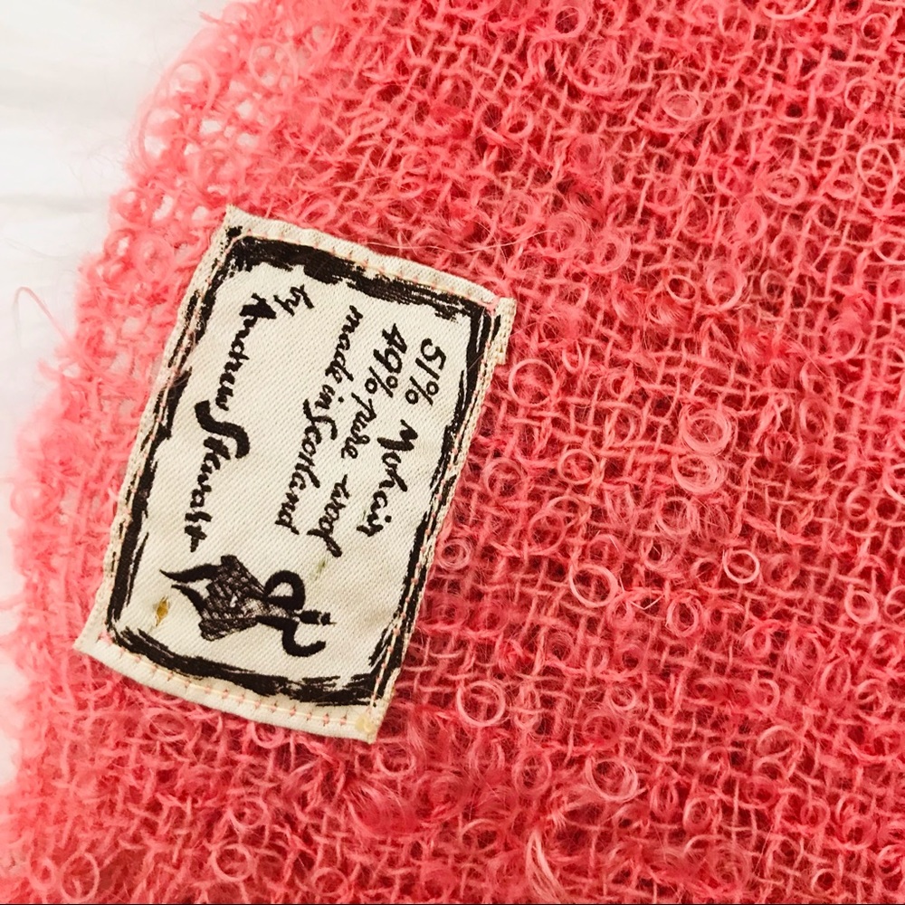 Andrew Stewart Mohair/Pure Wool Scarf